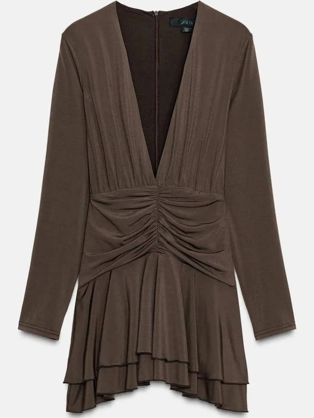 ZARA DRAPED WAIST JUMPSUIT DRESS